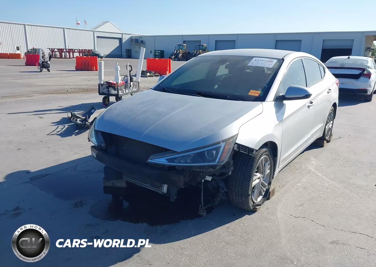 2019 Hyundai Elantra Sel VIN:5NPD84LFXKH425359 - 2