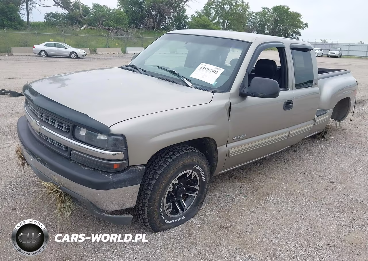 2000 Chevrolet Silverado 1500 Lt VIN:2GCEK19T5Y1139608 - 2