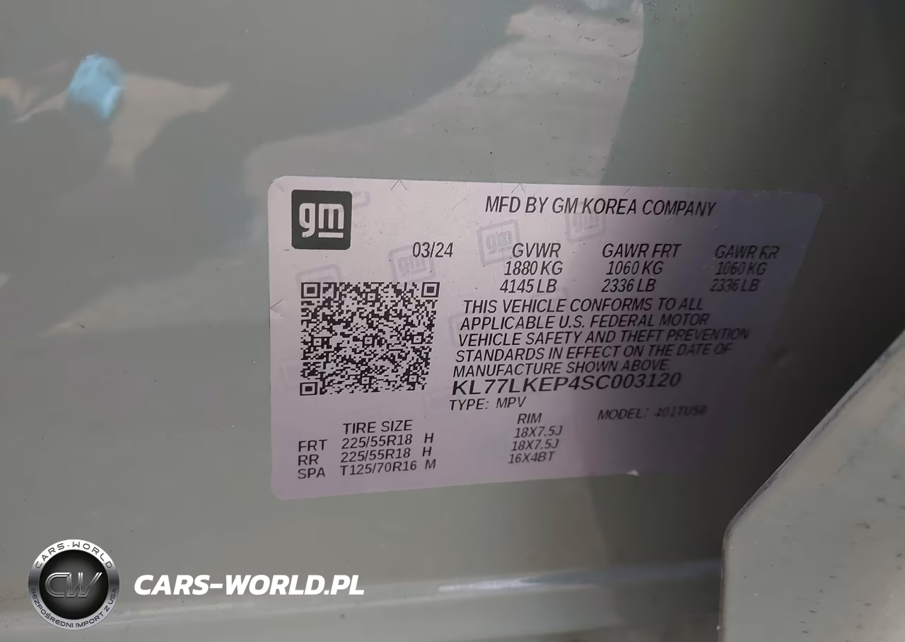 2025 Chevrolet Trax Fwd Activ VIN:KL77LKEP4SC003120 - 9