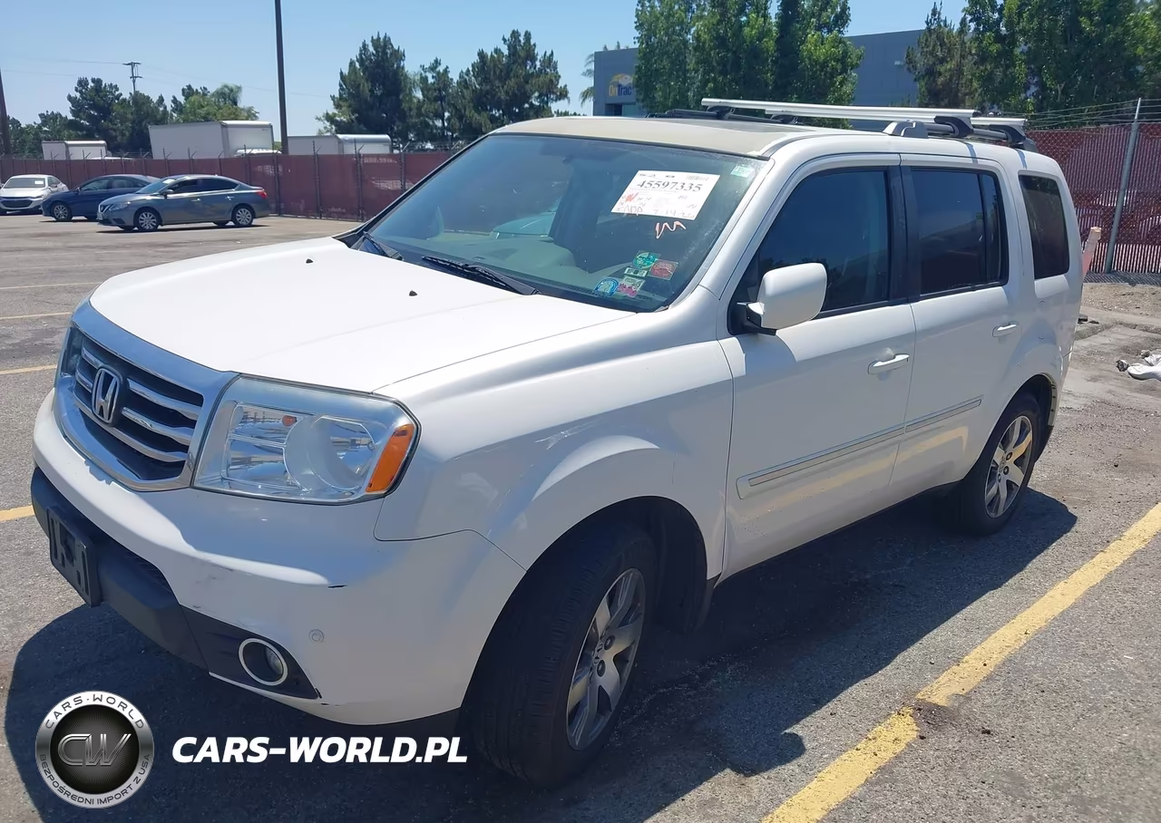2013 Honda Pilot Touring VIN:5FNYF4H98DB056903 - 2