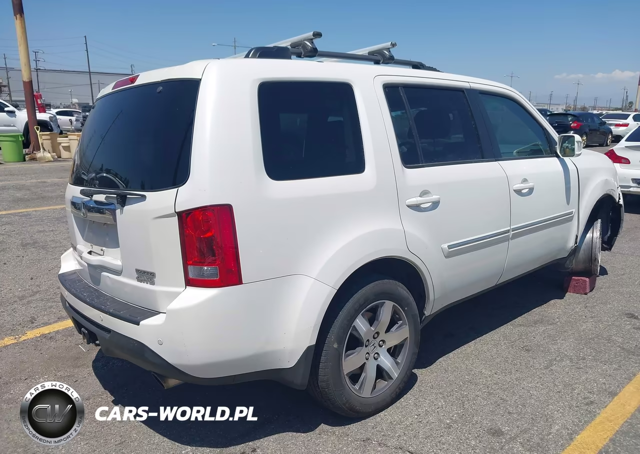 2013 Honda Pilot Touring VIN:5FNYF4H98DB056903 - 4