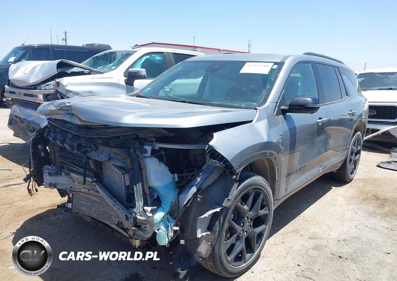 2025 Chevrolet Traverse Fwd Rs VIN:1GNERLRS3SJ167331 - 2