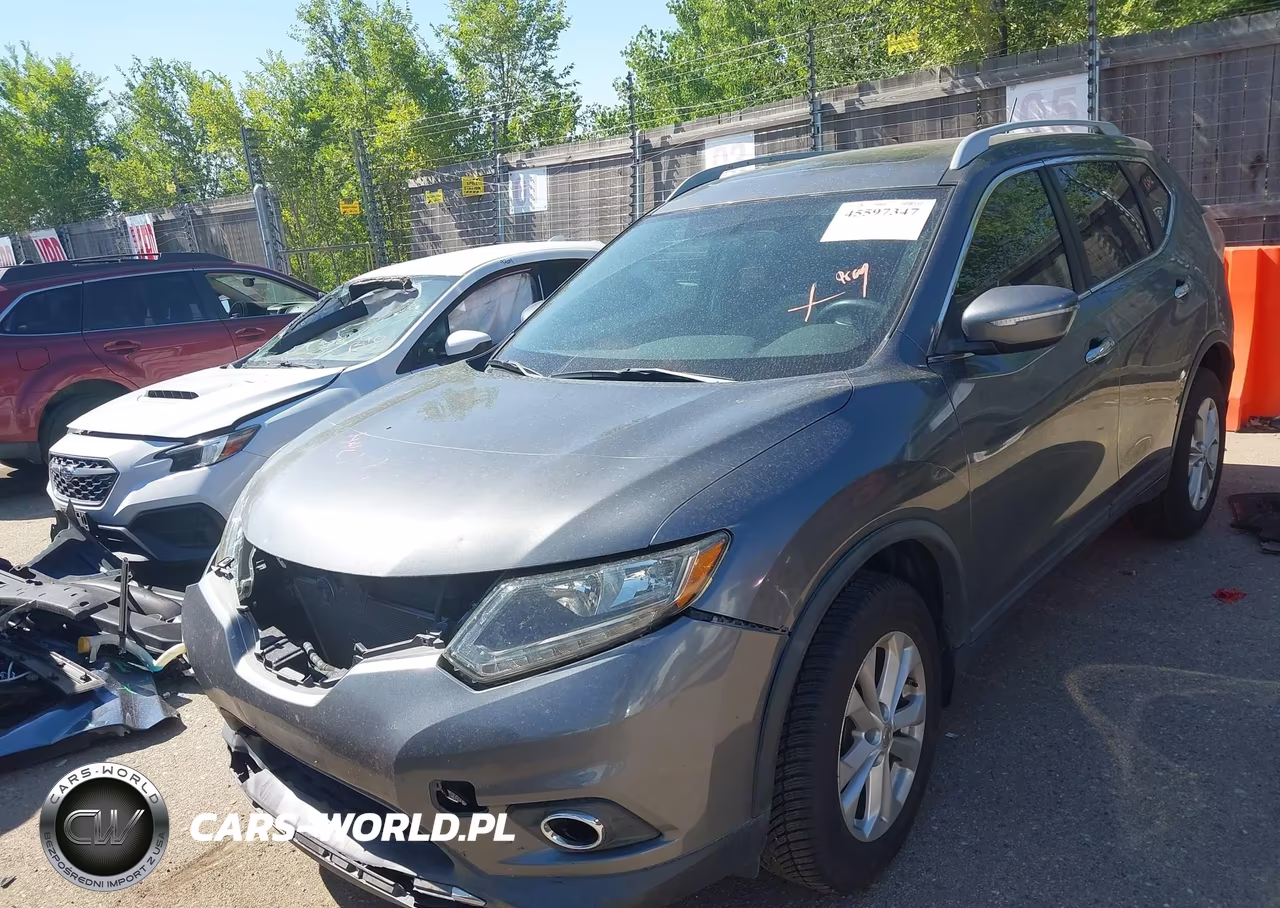 2015 Nissan Rogue Sv VIN:5N1AT2MV0FC807120 - 2