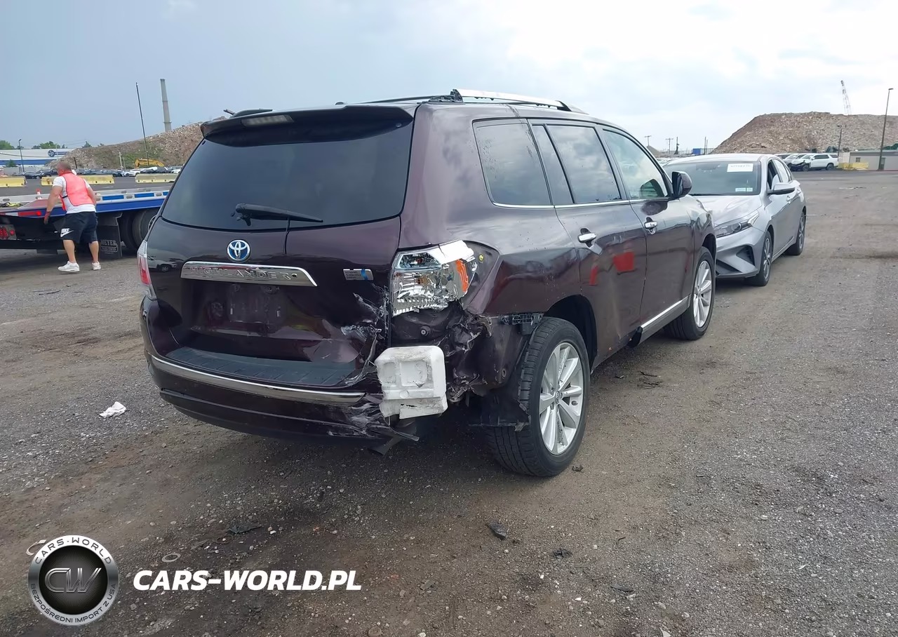 2012 Toyota Highlander Hybrid Limited V6 VIN:JTEDC3EH1C2009223 - 4