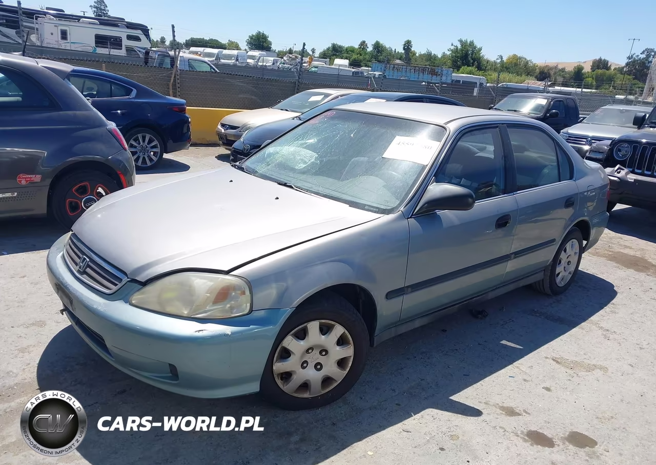 1999 Honda Civic Lx VIN:2HGEJ6674XH543322 - 2