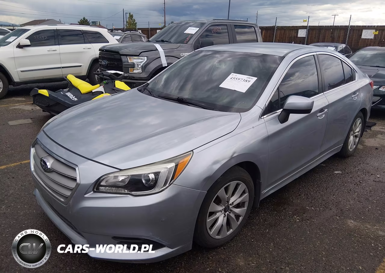 2015 Subaru Legacy 2.5I Premium VIN:4S3BNBC60F3023324 - 2