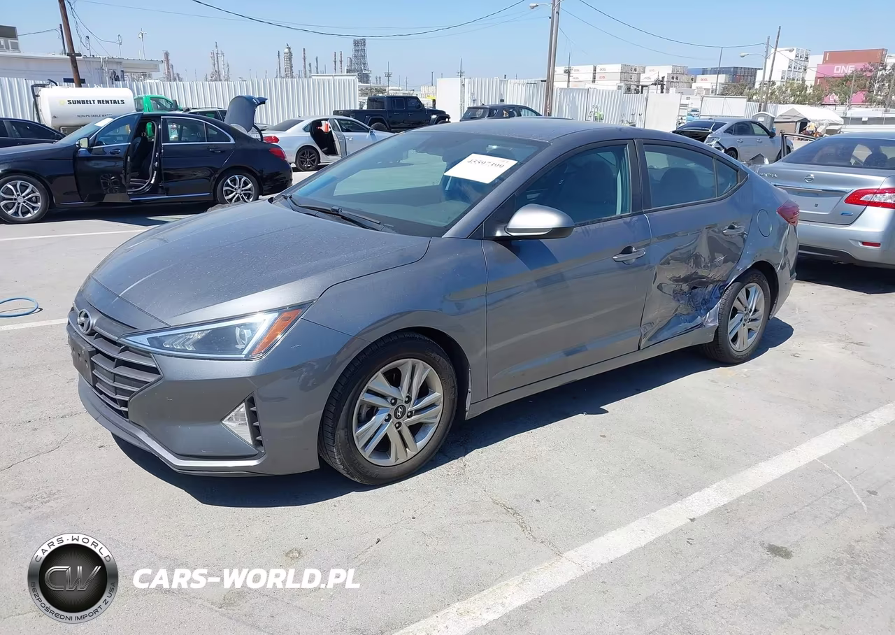 2020 Hyundai Elantra Sel VIN:5NPD84LF5LH515066 - 2