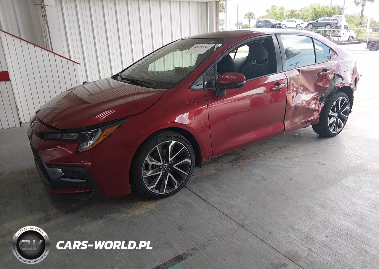 2022 Toyota Corolla Se VIN:JTDS4MCE2NJ096596 - 2