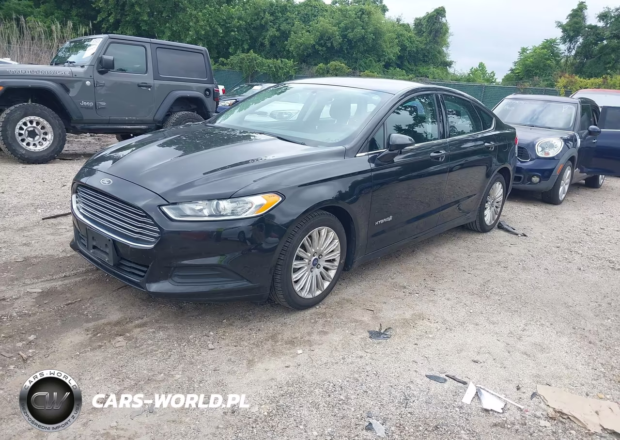 2014 Ford Fusion Hybrid Se VIN:3FA6P0LU3ER350868 - 2