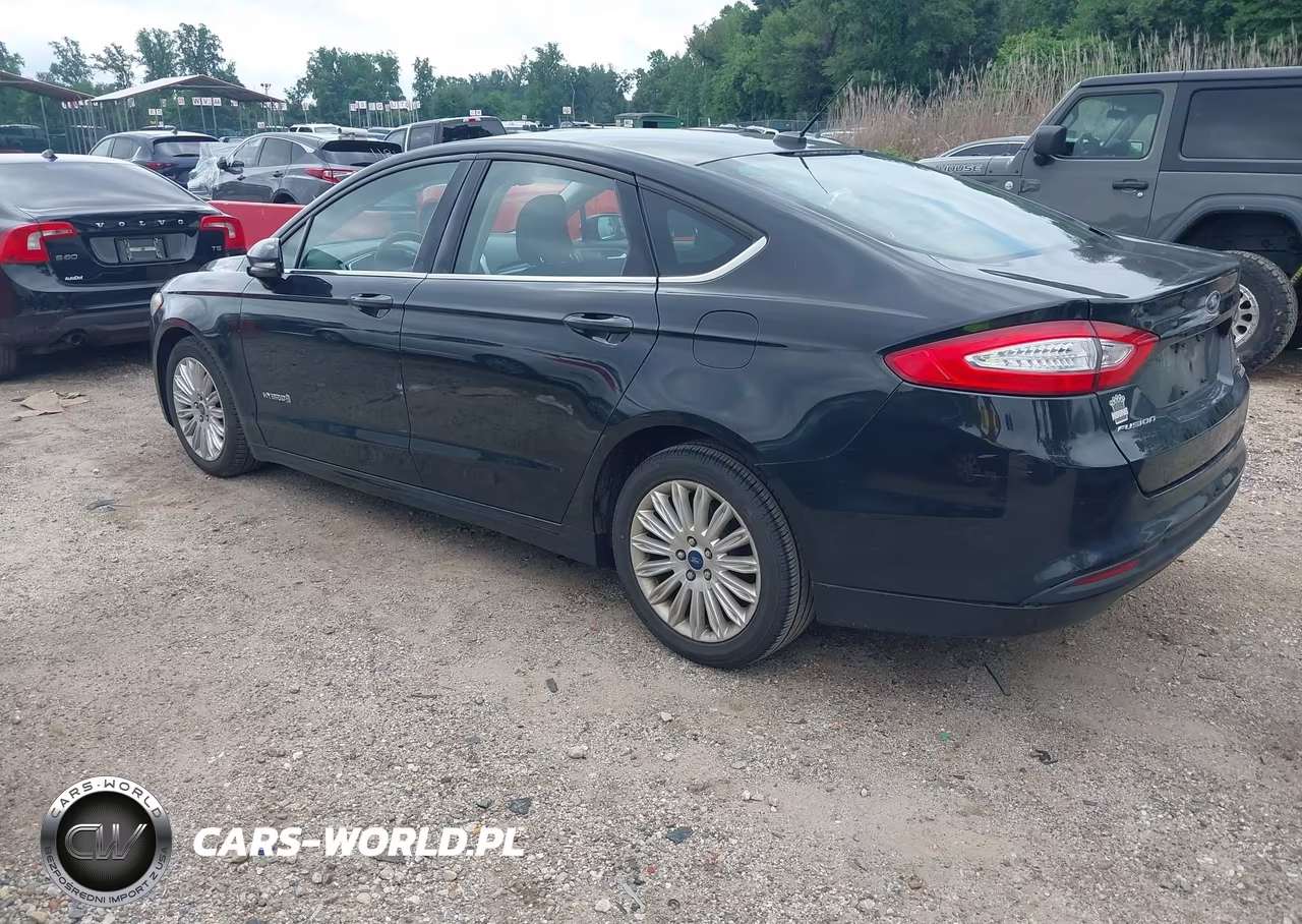2014 Ford Fusion Hybrid Se VIN:3FA6P0LU3ER350868 - 3