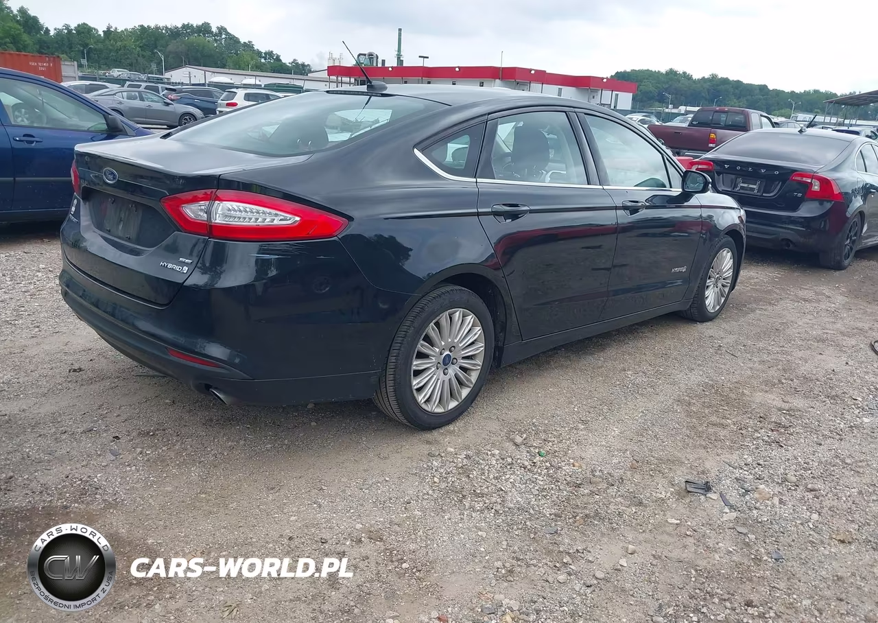 2014 Ford Fusion Hybrid Se VIN:3FA6P0LU3ER350868 - 4
