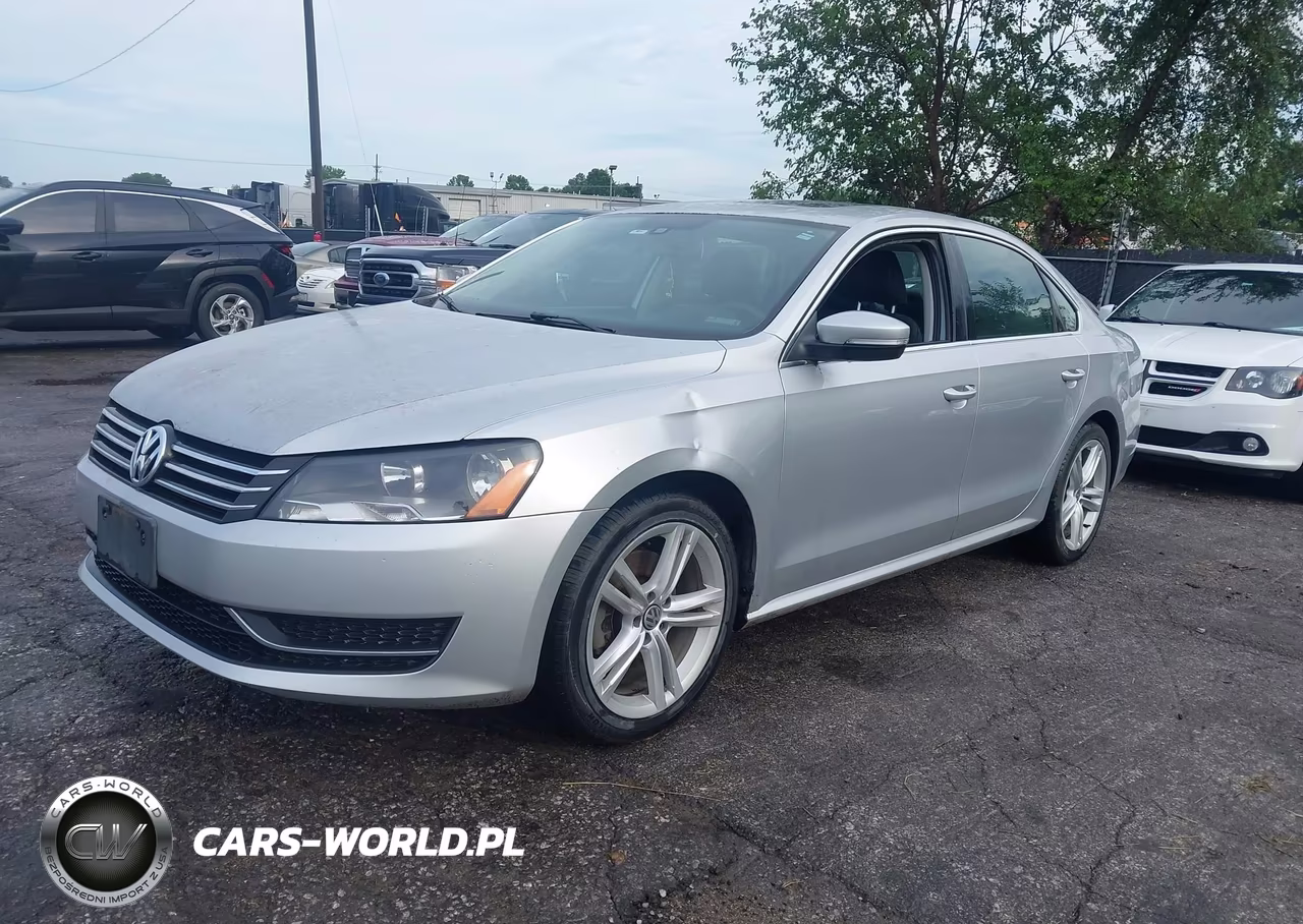 2014 Volkswagen Passat 1.8T Se VIN:1VWBT7A32EC084746 - 2