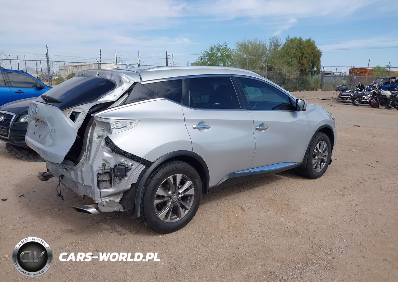 2015 Nissan Murano Sl VIN:5N1AZ2MG7FN218201 - 4