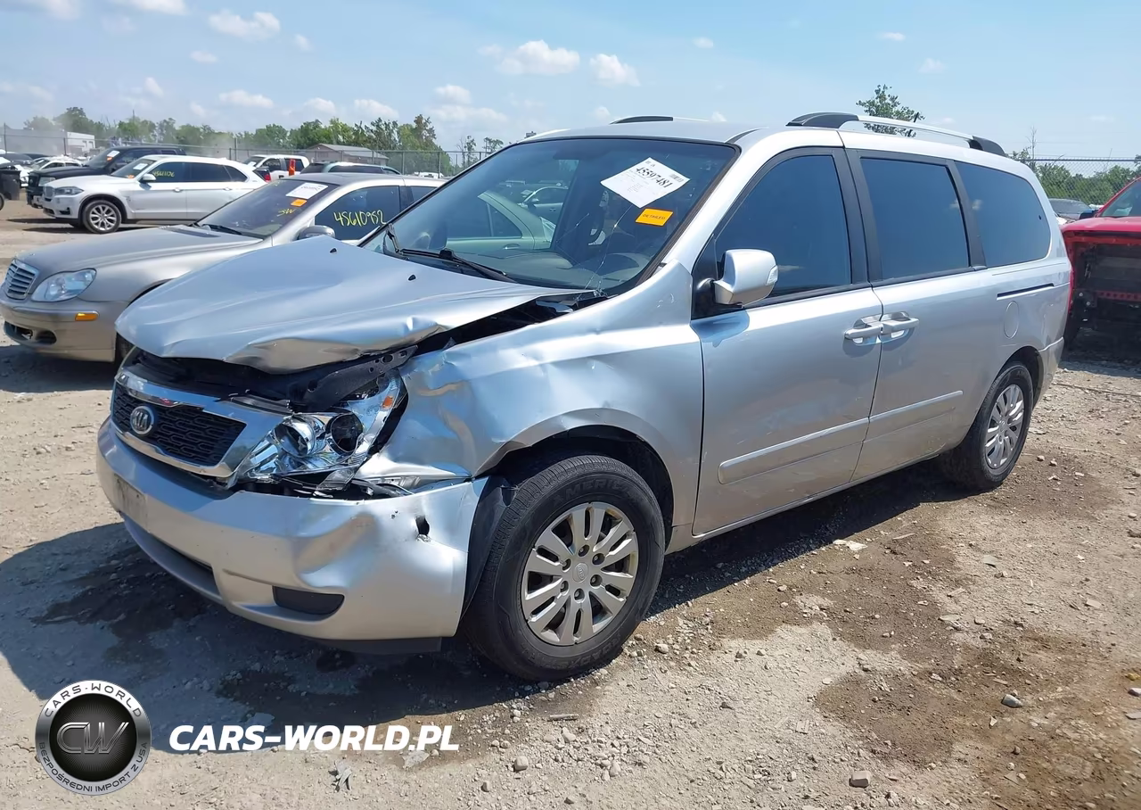 2012 Kia Sedona Lx VIN:KNDMG4C72C6491704 - 2
