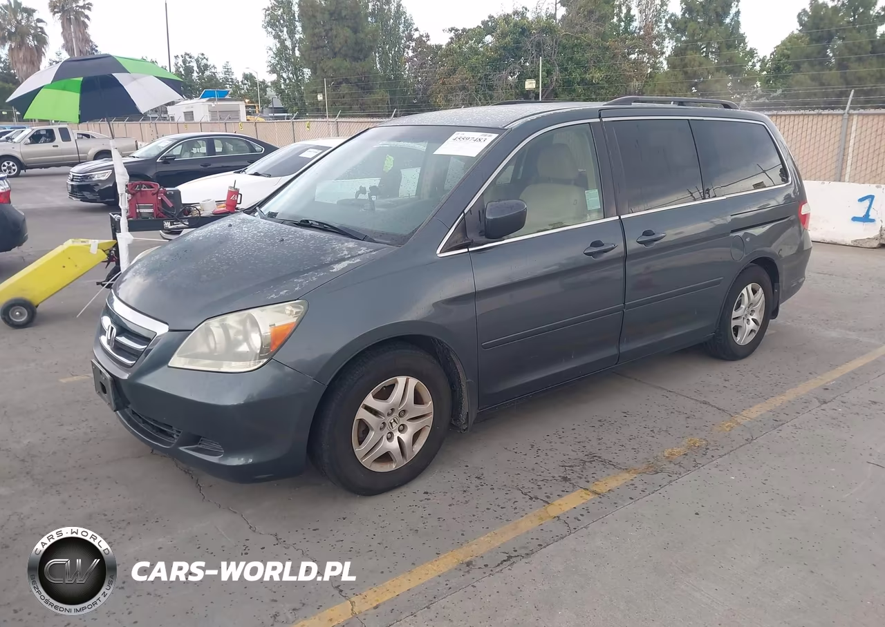 2006 Honda Odyssey Ex VIN:5FNRL38446B400290 - 2