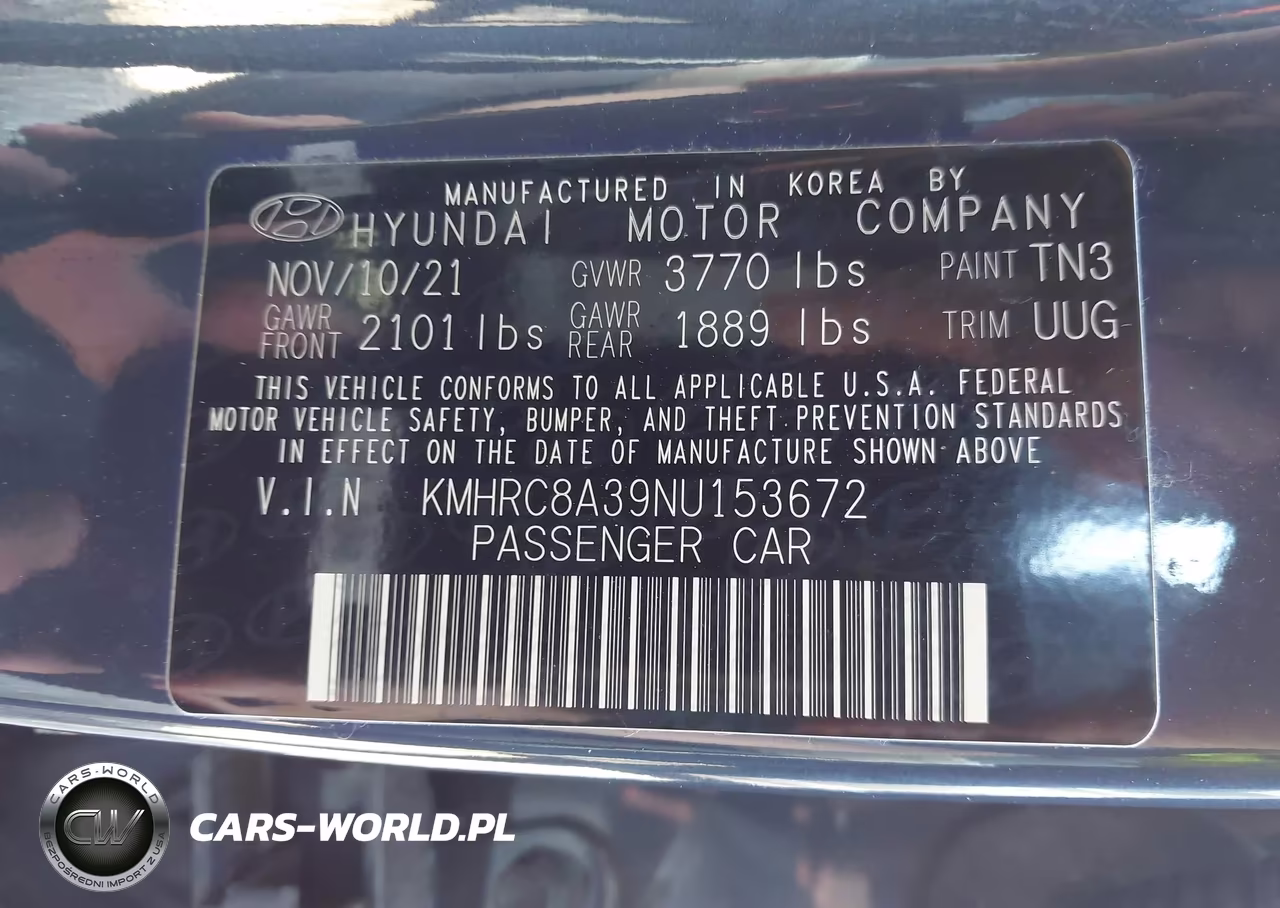 2022 Hyundai Venue Limited VIN:KMHRC8A39NU153672 - 9