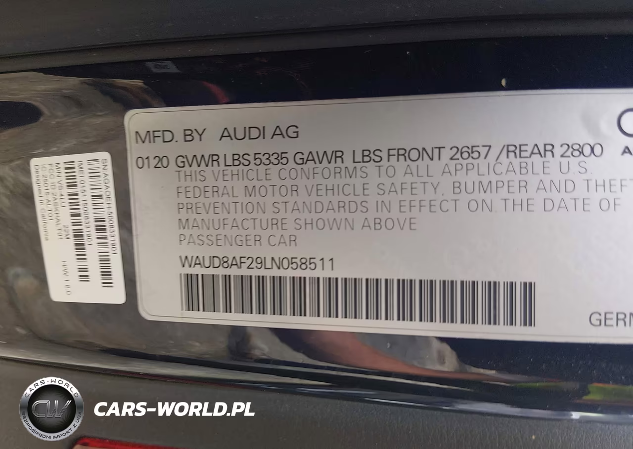 2020 Audi A6 Premium 45 Tfsi Quattro S Tronic VIN:WAUD8AF29LN058511 - 9