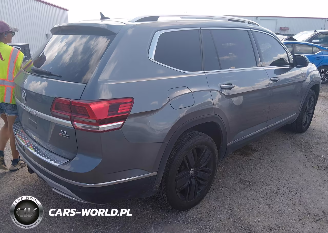 2019 Volkswagen Atlas 3.6L V6 Sel Premium VIN:1V2NR2CA8KC544404 - 4