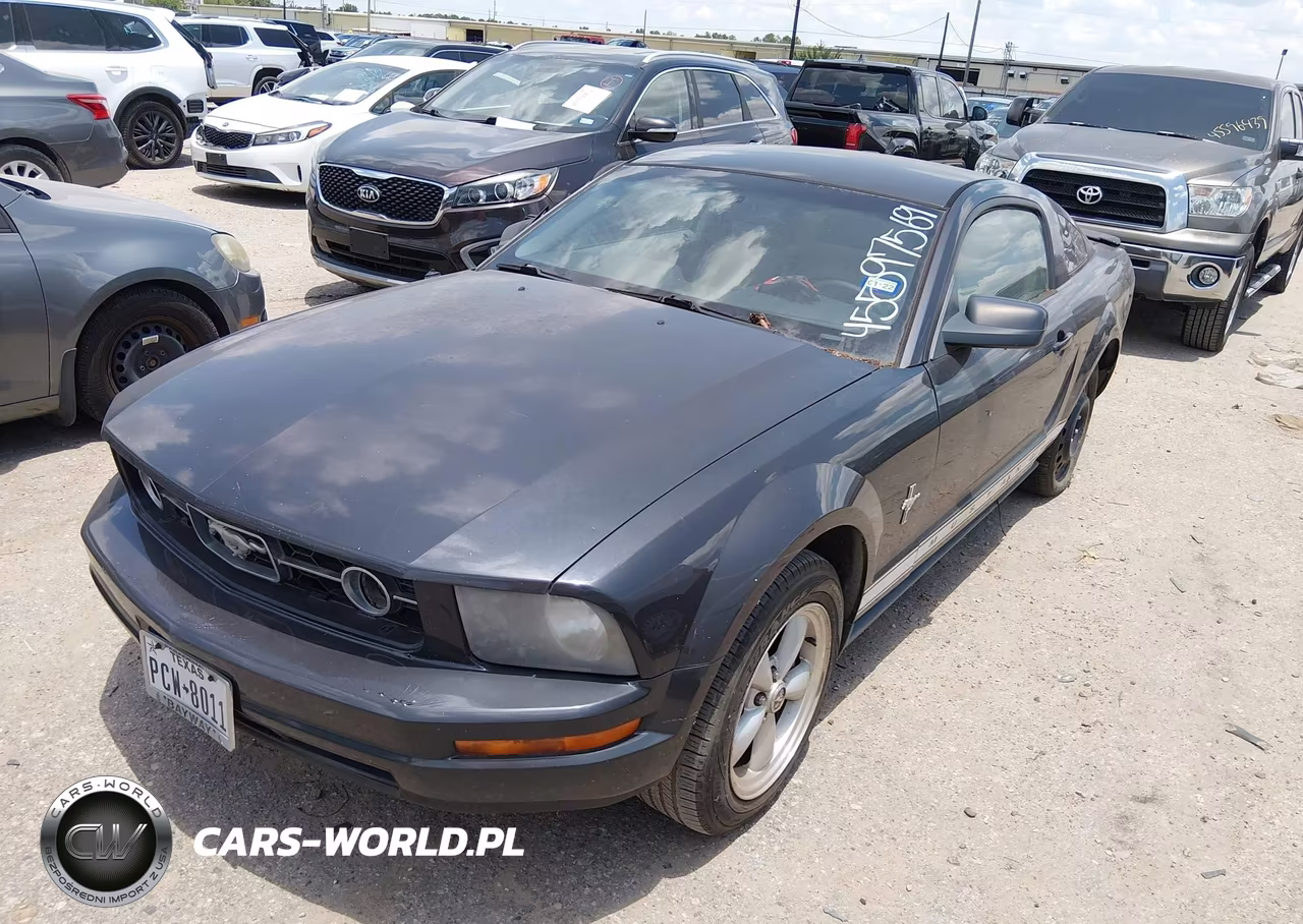 2007 Ford Mustang V6 Deluxe-V6 Premium VIN:1ZVFT80N675258447 - 2