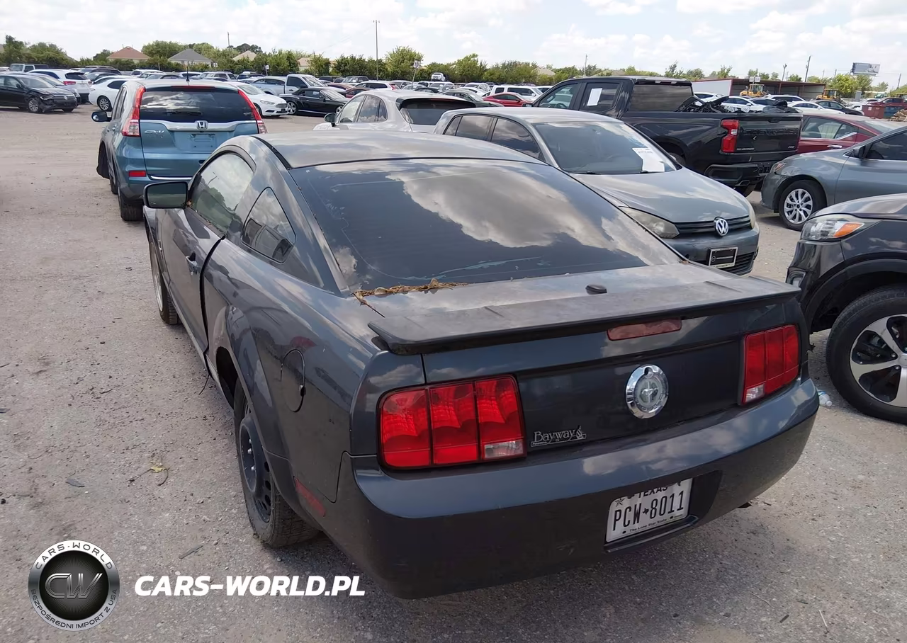 2007 Ford Mustang V6 Deluxe-V6 Premium VIN:1ZVFT80N675258447 - 3