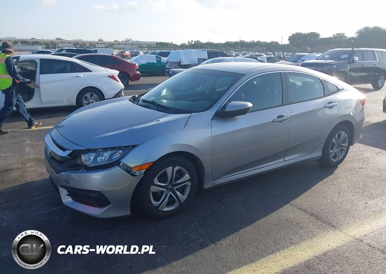 2016 Honda Civic Lx VIN:19XFC2F54GE016297 - 2