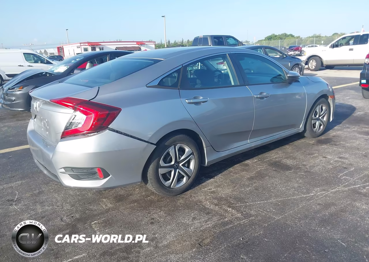 2016 Honda Civic Lx VIN:19XFC2F54GE016297 - 4