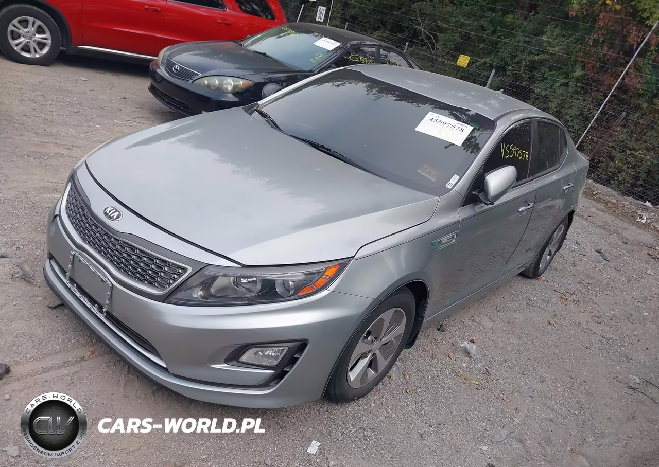 2015 Kia Optima Hybrid VIN:KNAGM4AD9F5079530 - 2