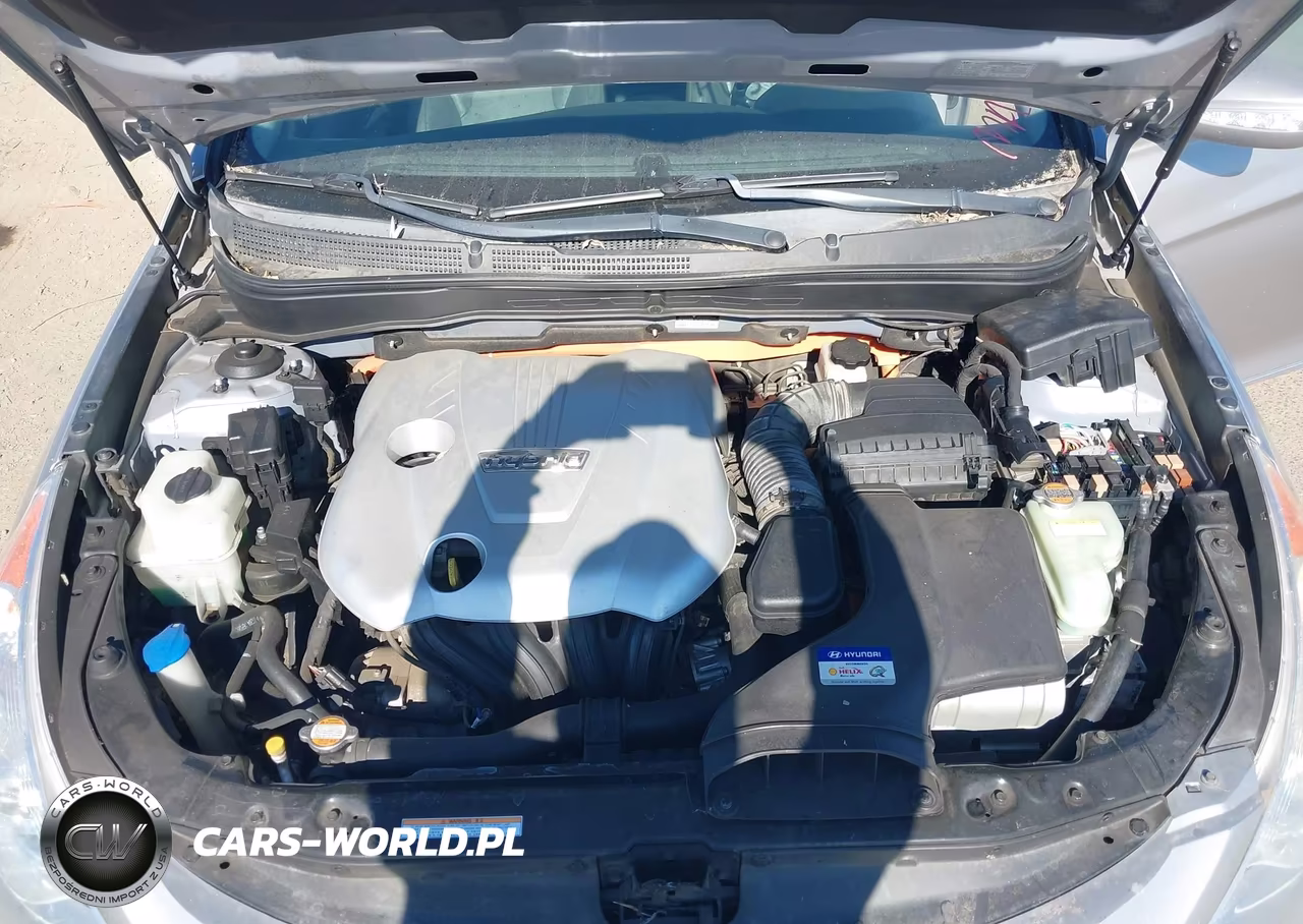 2011 Hyundai Sonata Hybrid VIN:KMHEC4A41BA003827 - 10