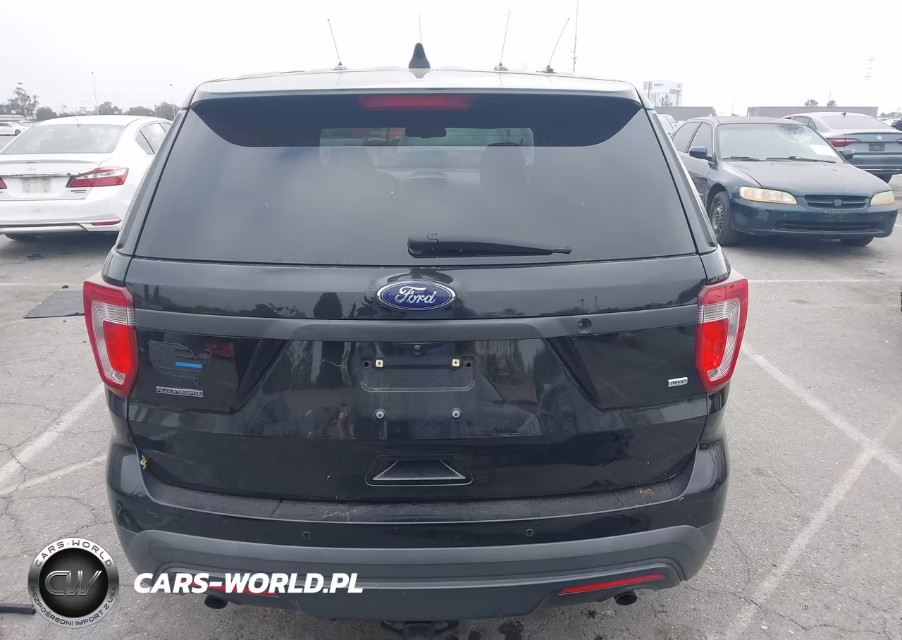 2016 Ford Utility Police Interceptor VIN:1FM5K8AR0GGB36217 - 17