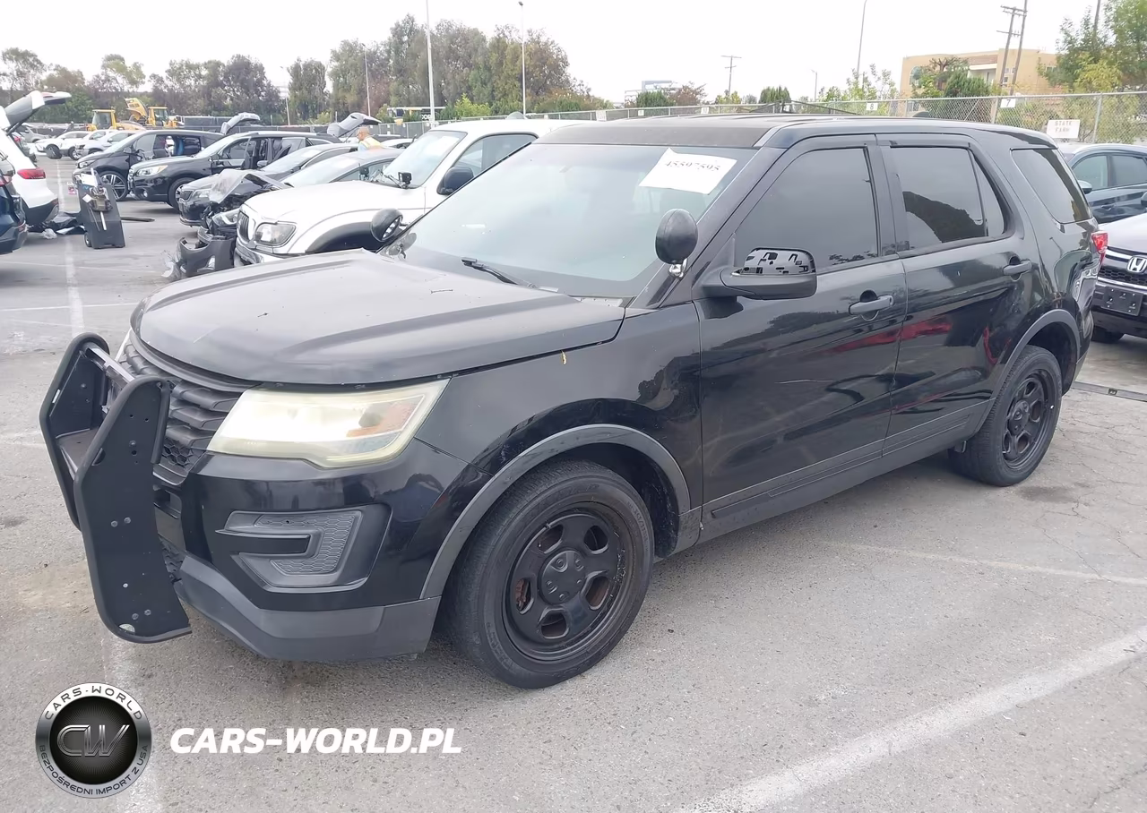 2016 Ford Utility Police Interceptor VIN:1FM5K8AR0GGB36217 - 2