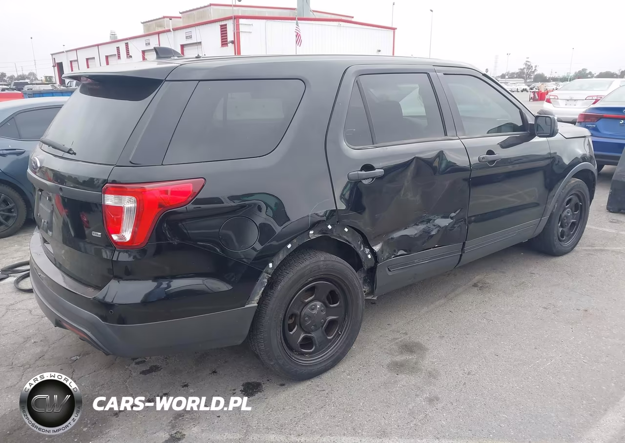 2016 Ford Utility Police Interceptor VIN:1FM5K8AR0GGB36217 - 4