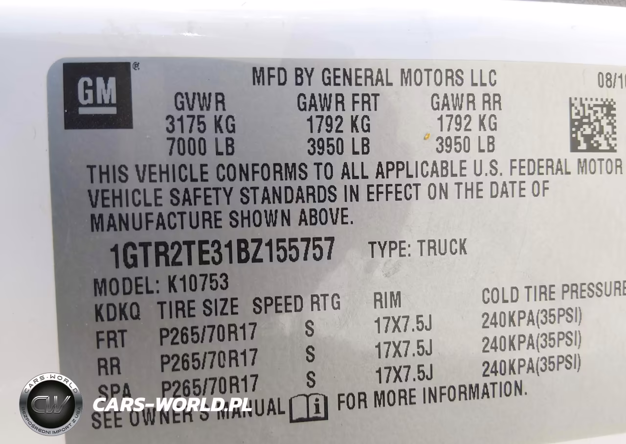 2011 GMC Sierra 1500 Work Truck VIN:1GTR2TE31BZ155757 - 9