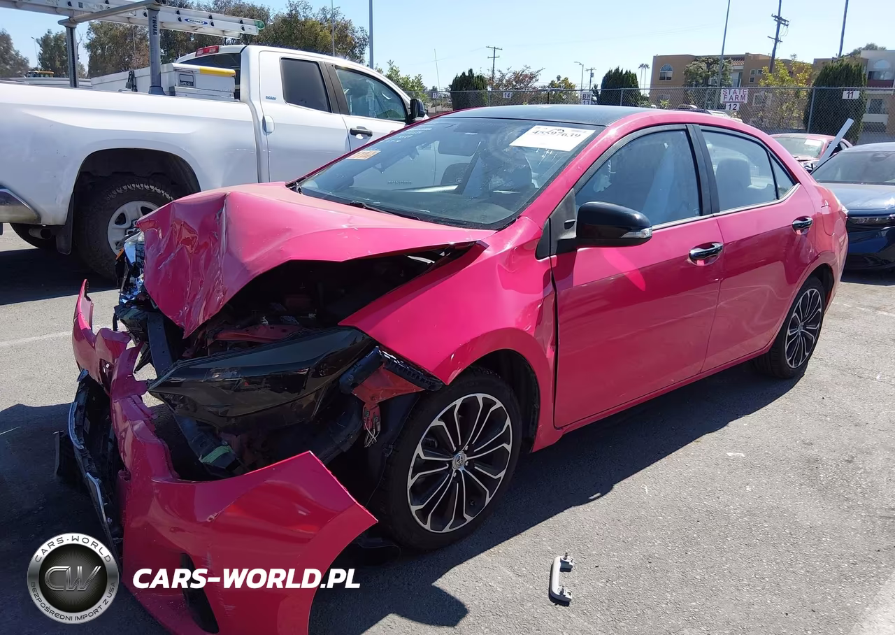 2015 Toyota Corolla S Plus VIN:5YFBURHE7FP363587 - 2