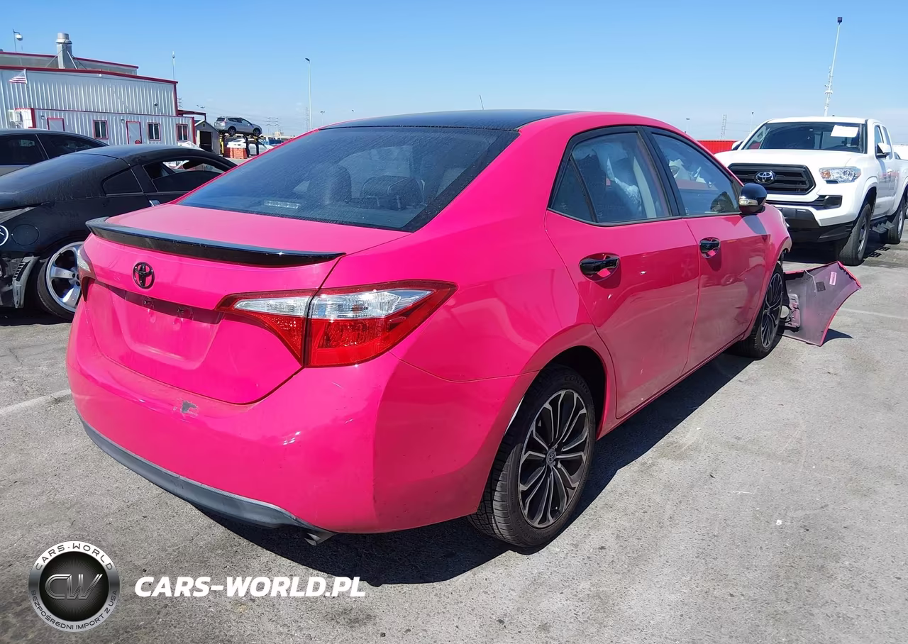 2015 Toyota Corolla S Plus VIN:5YFBURHE7FP363587 - 4