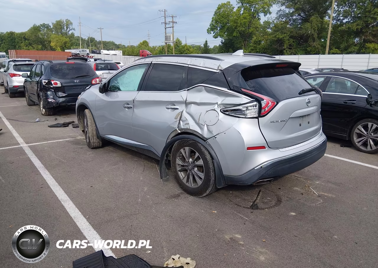 2017 Nissan Murano Sv VIN:5N1AZ2MG1HN114709 - 3