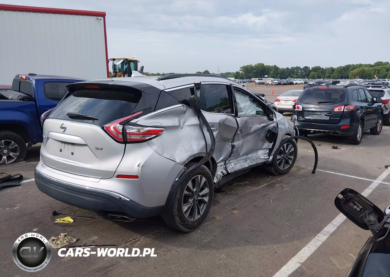2017 Nissan Murano Sv VIN:5N1AZ2MG1HN114709 - 4