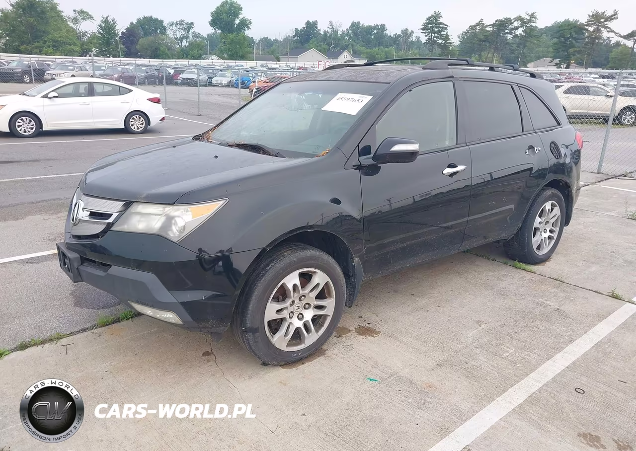 2008 Acura Mdx Technology Package VIN:2HNYD28448H501226 - 2