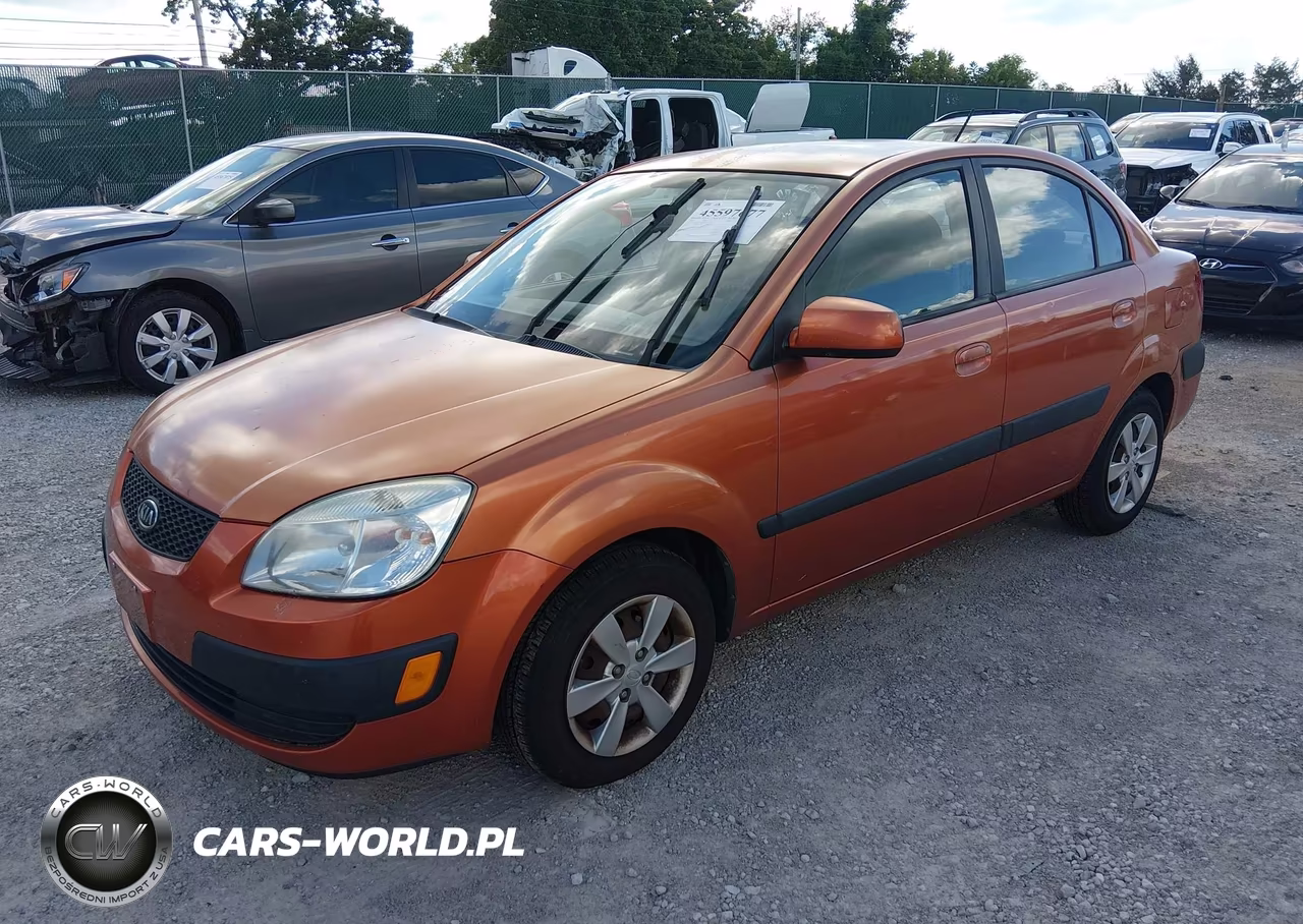 2009 Kia Rio Lx VIN:KNADE223396543291 - 2