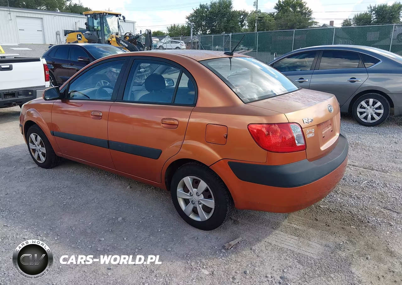 2009 Kia Rio Lx VIN:KNADE223396543291 - 3