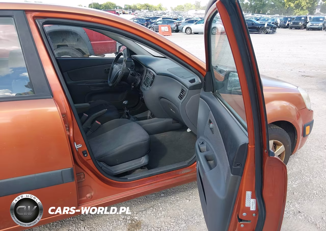 2009 Kia Rio Lx VIN:KNADE223396543291 - 5
