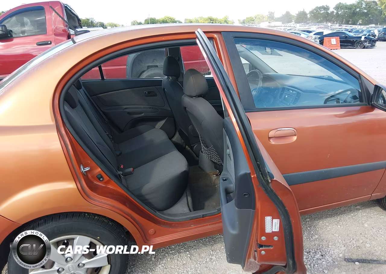 2009 Kia Rio Lx VIN:KNADE223396543291 - 8
