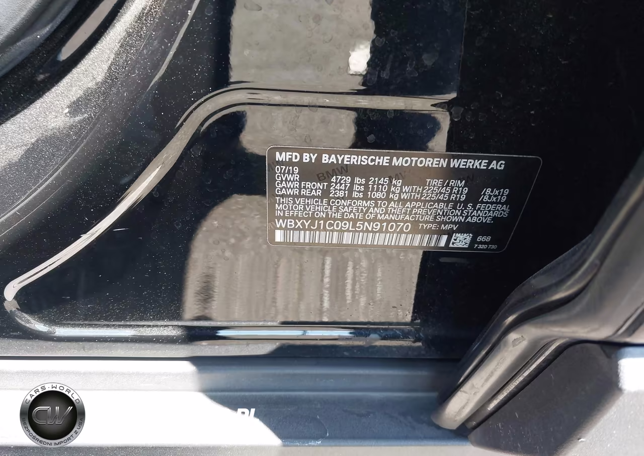 2020 BMW X2 xDrive28I VIN:WBXYJ1C09L5N91070 - 9