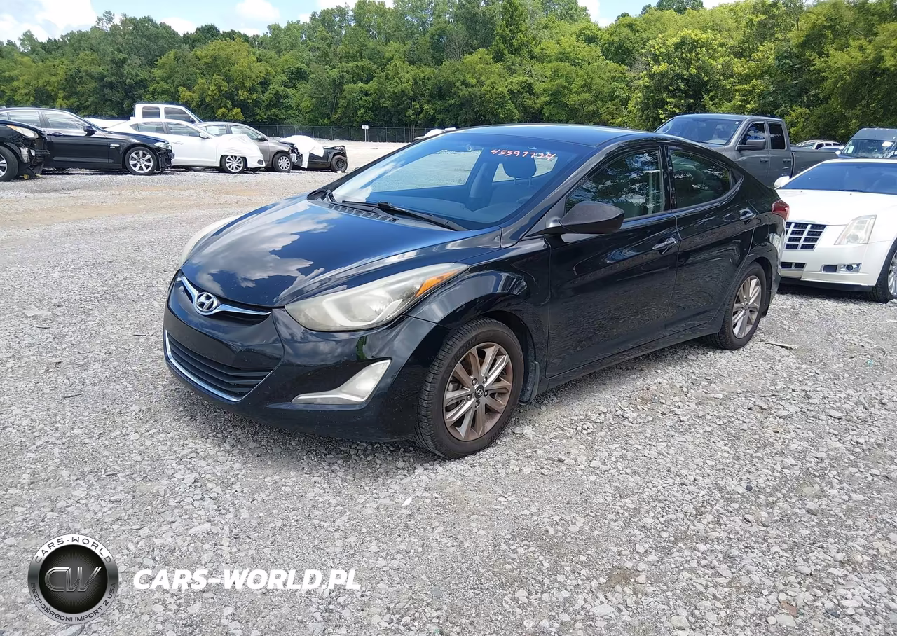 2016 Hyundai Elantra Se VIN:5NPDH4AE7GH725023 - 2