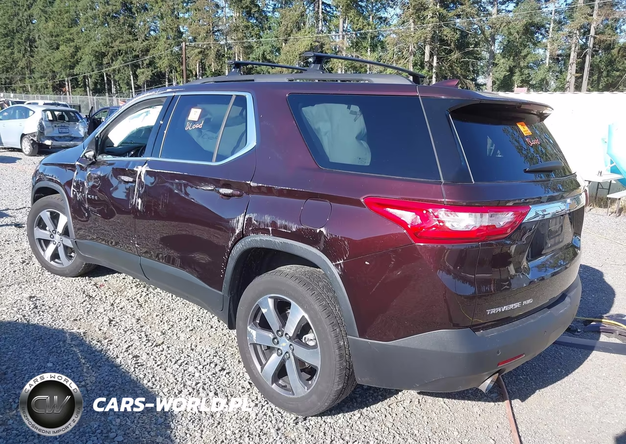 2021 Chevrolet Traverse Awd Lt Leather VIN:1GNEVHKW1MJ186713 - 3