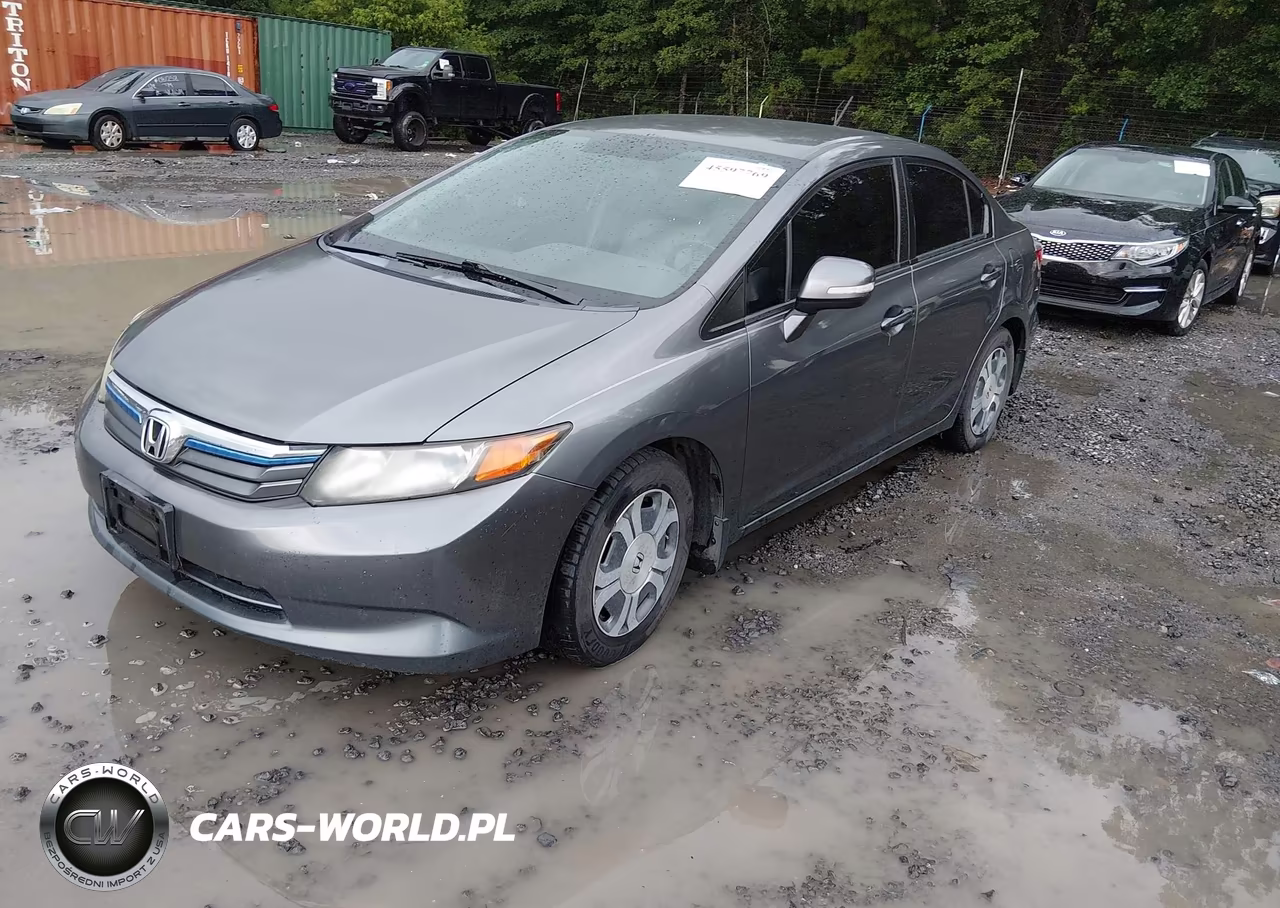 2012 Honda Civic Hybrid VIN:JHMFB4F27CS002811 - 2