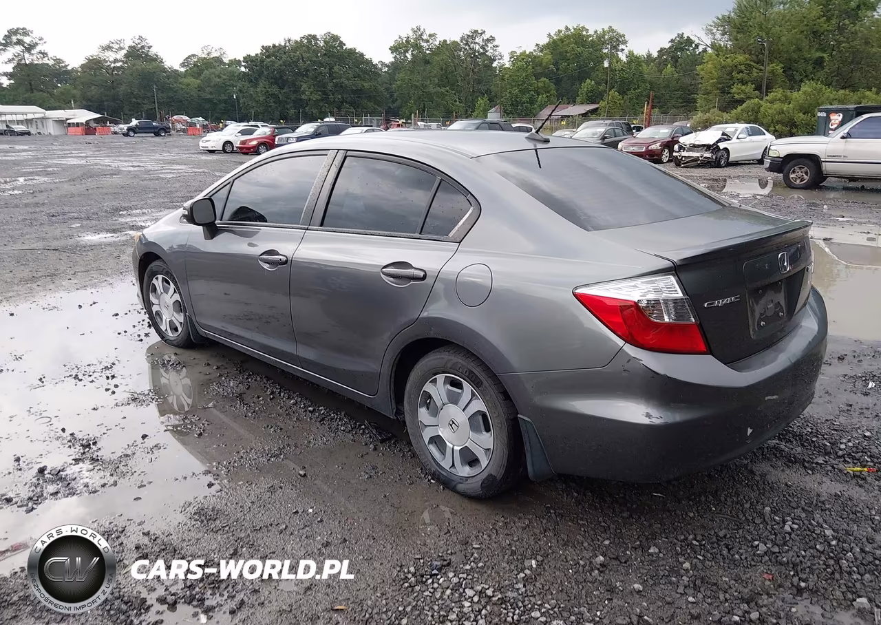 2012 Honda Civic Hybrid VIN:JHMFB4F27CS002811 - 3