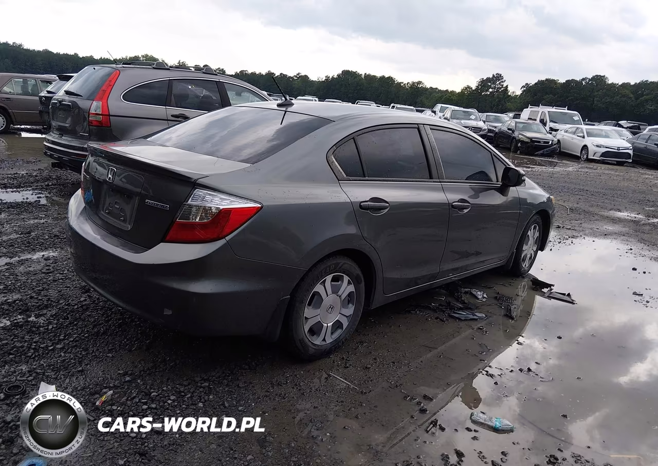 2012 Honda Civic Hybrid VIN:JHMFB4F27CS002811 - 4