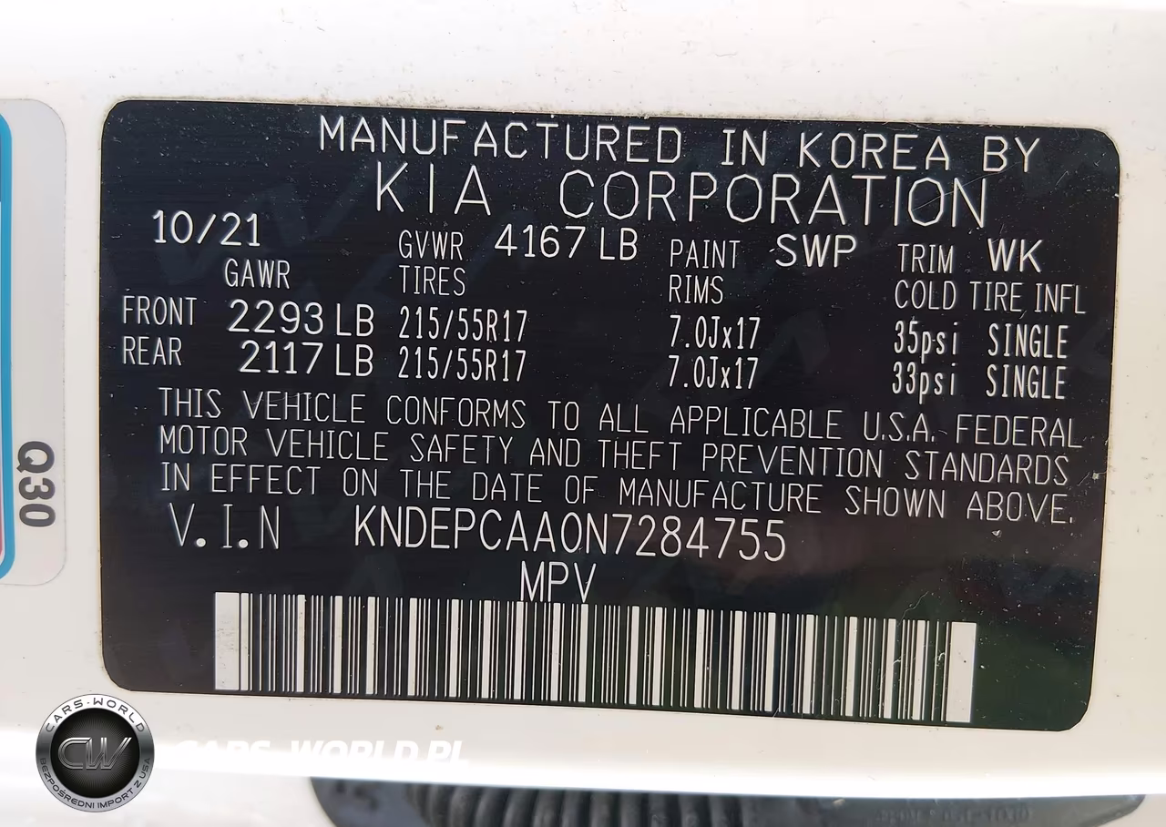 2022 Kia Seltos Lx VIN:KNDEPCAA0N7284755 - 9