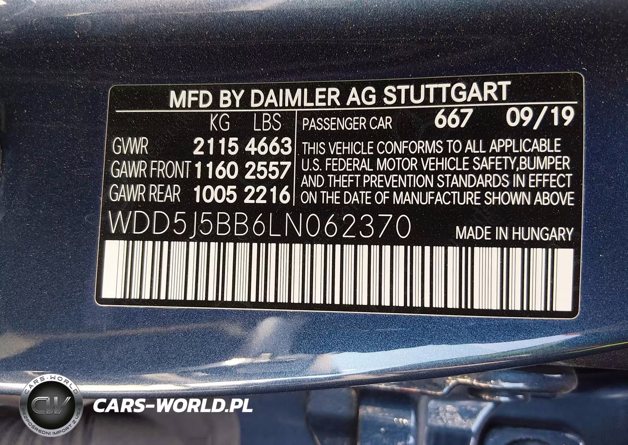 2020 Mercedes-Benz Amg Cla 35 4Matic VIN:WDD5J5BB6LN062370 - 9