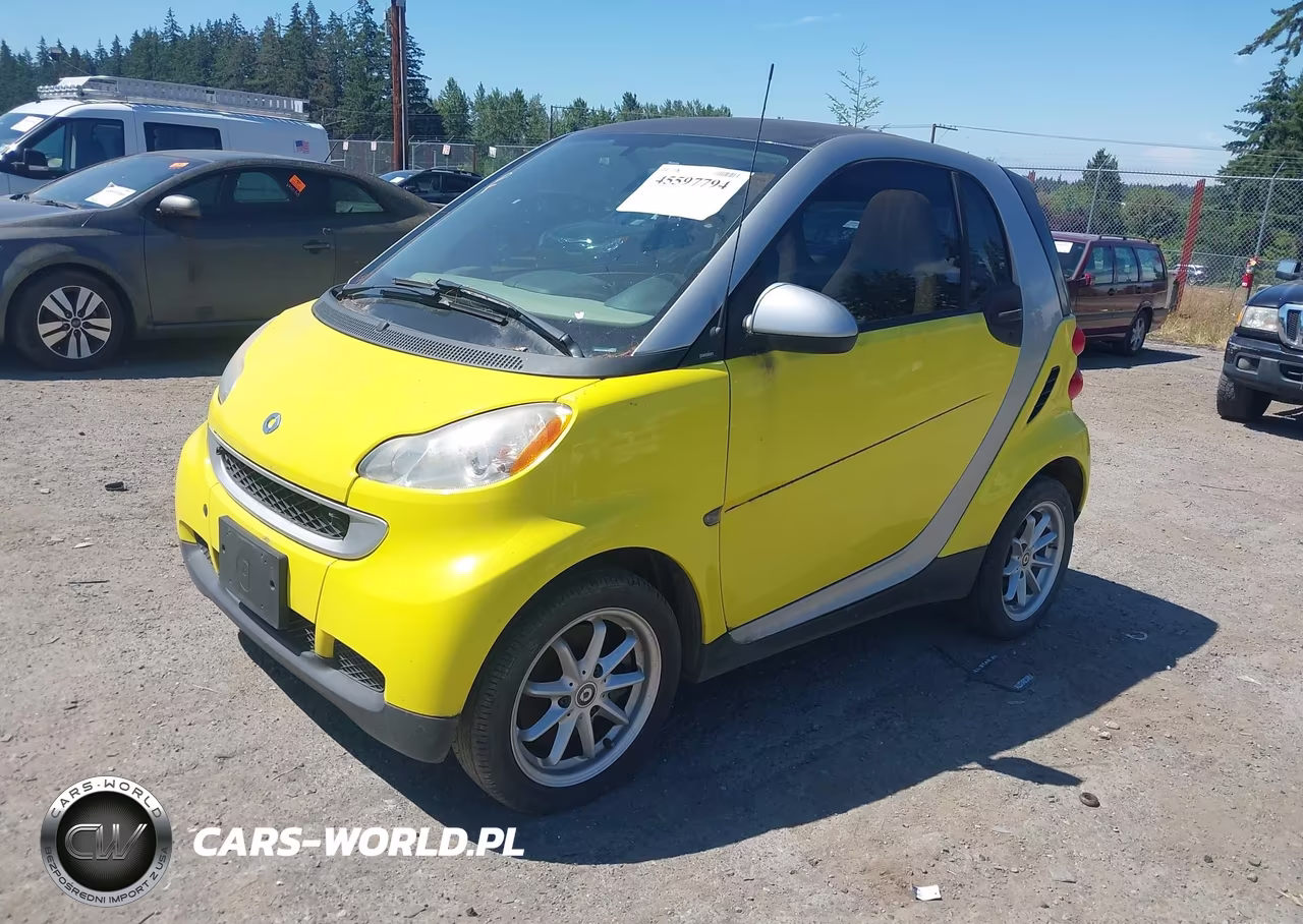 2008 Smart Fortwo Passion-Pure VIN:WMEEJ31X38K121896 - 2